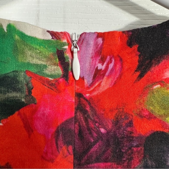 Milly Minis size 10 floral dress, a-line, full skirt, cotton, Christmas, party - Picture 10 of 10